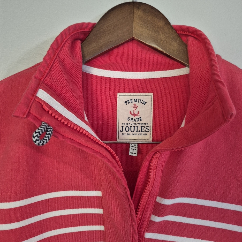 Joules Premium Cotton Nautical Striped Sweater Size 6 - Picture 8 of 12